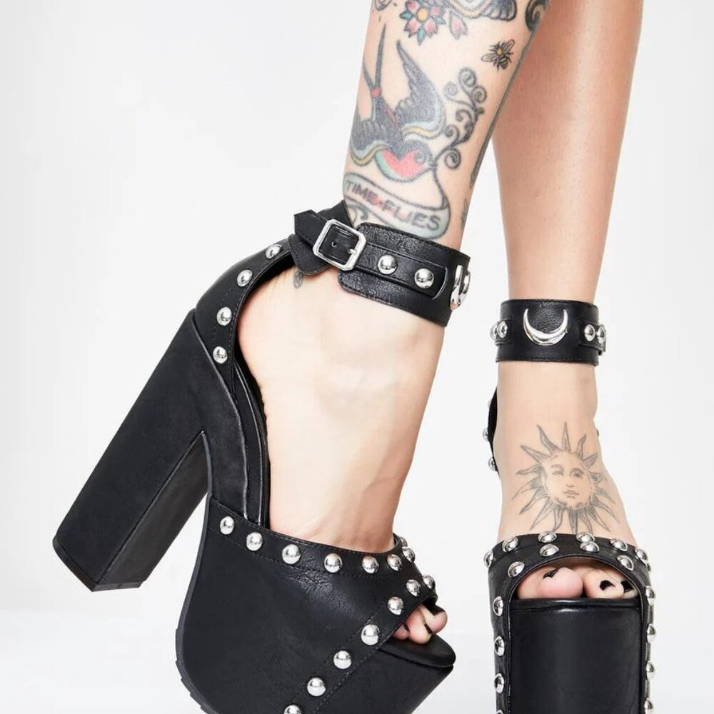 KILLSTAR | Stevie Studded Platforms | NWT | Size US 7 - EU 38 | Retired